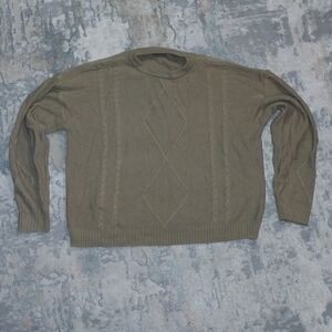 Neutral Crewneck Sweater